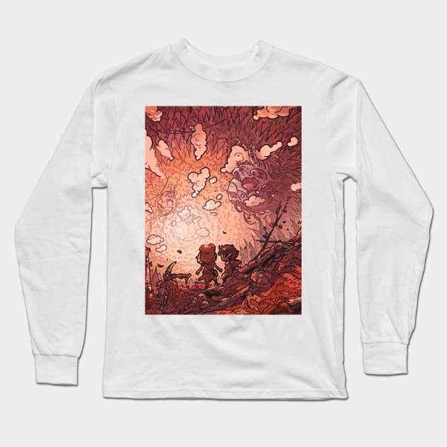 Spiral cave Long Sleeve T-Shirt by carlesdalmau